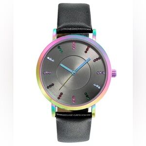 NIB Women's Black Strap Watch